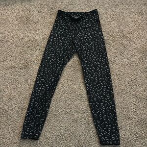 Black Cheetah Print Leggings